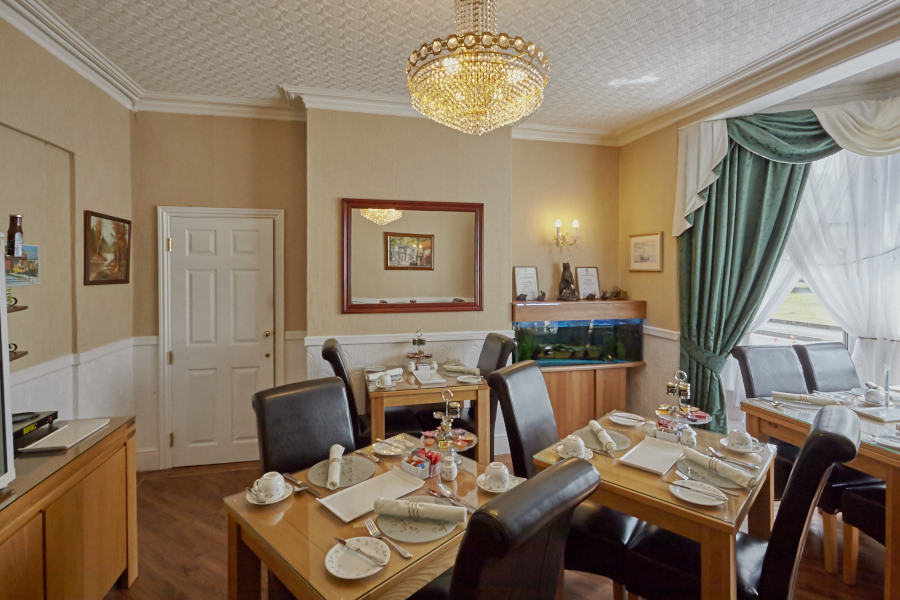 Shrewsbury Guest House Dining Room